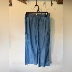 👖✨ GAP Kids Lightweight Baggy Cargo Denim Pants | Size 14–16 (XXL) ✨👖